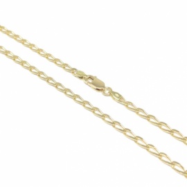 CADENA ORO MACIZA 18KT FORZADA PLANA 60CM D2,75MM PESO G11,5