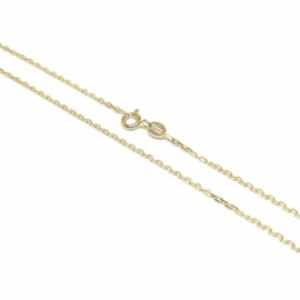 CADENA ORO MACIZA 18KT FORZADA 50CM D1,08MM PESO G2,8