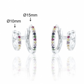 PENDIENTES PLATA 925 RODIADA EAR CUFF