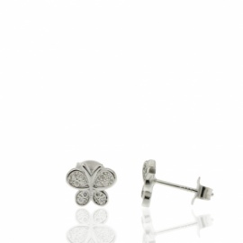 PENDIENTES PLATA 925 RODIADA CIRCONITAS