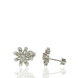 PENDIENTES PLATA 925 RODIADA CIRCONITAS