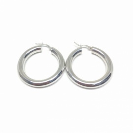 AROS PLATA 925 RODIADA LISOS D33,89X5,06 G7,2