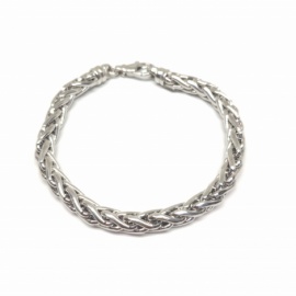 PULSERA PLATA 925 RODIADA D5,95MM LONGITUD 19CM PESO G11,8