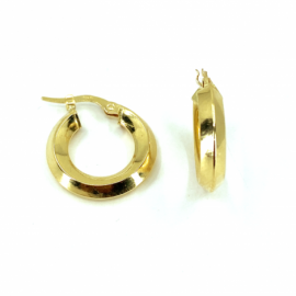 AROS ORO 18KT TUBO PICO D10X3,5MM PESO G2,15