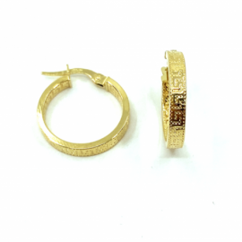 AROS ORO 18KT GRECA D15X3X1,5MM PESO G1,75