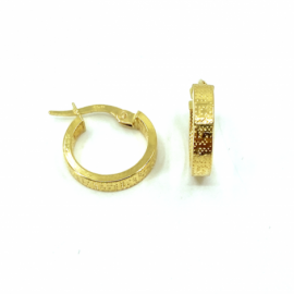 AROS ORO 18KT GRECA D10X3X1,5MM PESO G1,30