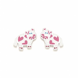 PENDIENTES PLATA 925 AGATHA ZOE ROSCA 