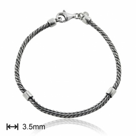 PULSERA PLATA 925 D3,5MM LONGITUD 21,5CM