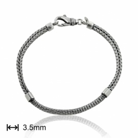 PULSERA PLATA 925 D3,5MM LONGITUD 21CM