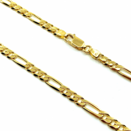 CADENA ORO 18 KT MACIZA 3X1 LONGITUD 60 CM D4,88X1,57 PESO G34,1