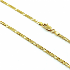 CADENA ORO 18 KT MACIZA 3X1 LONGITUD 60 CM D2,65x0,96 PESO G10,7