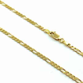 CADENA ORO 18 KT MACIZA 3X1 LONGITUD 60 CM D2,91X1,01 PESO G12,7