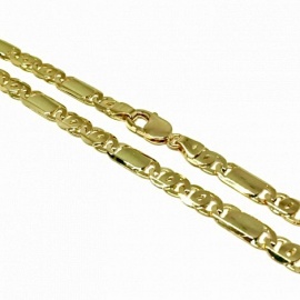 CADENA ORO 18KT PLANA ITALIANA 60CM D7,90X1,55 PESO G71,2