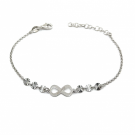 PULSERA PLATA 925 RODIADA MAMÁ 18CM