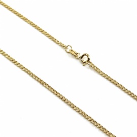 CADENA ORO 18KT BARBADA LAPIDADA D1,90X0,75MM 50CM PESO G2,30