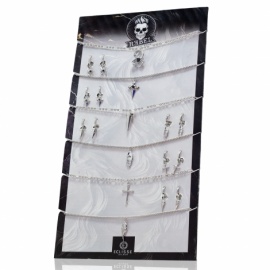 GARGANTILLA PLATA 925 RODIADA COLGANTE HOMBRE 60CM REBEL COLLECTION