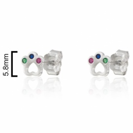PENDIENTES PLATA 925 RODIADOS