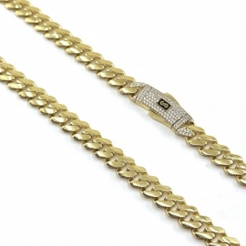 CADENA ORO 18KT MONACO D9,5X3MM 60CM PESO G40,35