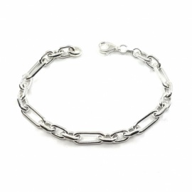 PULSERA PLATA 925 ESLABONES D6MM 20CM