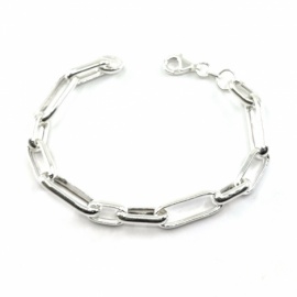 PULSERA PLATA 925 ESLABONES D8MM 20CM