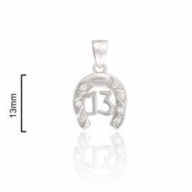 COLGANTE PLATA 925 HERRADURA 13