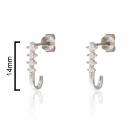 PENDIENTES PLATA 925 PRESIÓN