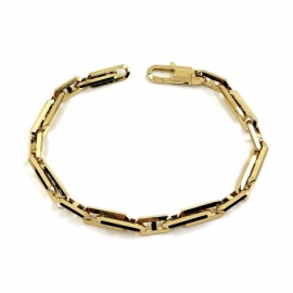 PULSERA ORO 18KT CLIPS 21CM D20X6MM PESO G13,25