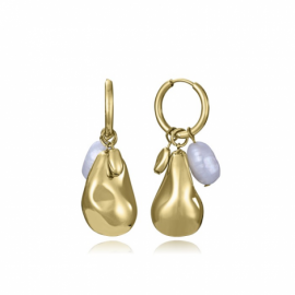 PENDIENTES ACERO VICEROY