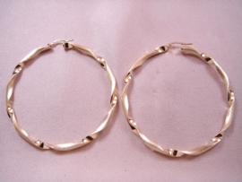 AROS ORO 18KT TRENZADO D60X4MM PESO G6,05