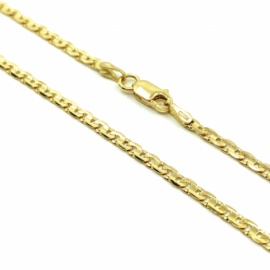 CADENA ORO 18KT MACIZA 60CM D2,25x0,75MM PESO G7,90