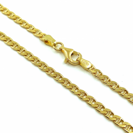 CADENA ORO 18KT TRAVESIÑO 60CM D3X1MM PESO G13,2