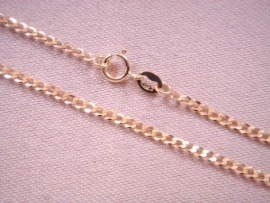 CADENA ORO 18KT 45CM D1,9X0,45MM PESO G3,1