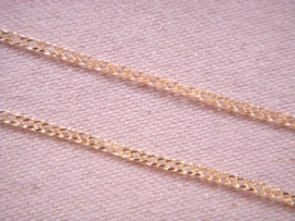 CADENA ORO 18KT PLANA 45CM  PESO G1,85