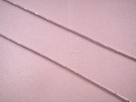 CADENA ORO 18KT COLA TOPO DIAMANTADA 50CM PESO G4,65