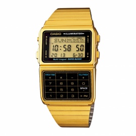 CASIO RETRO CALCULADORA DORADO