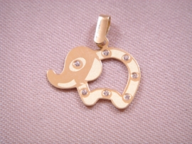COLGANTE ORO 18KT ELEFANTE D16X20 PESO G0,90