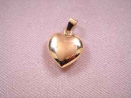 COLGANTE ORO 18KT CORAZON LISO PESO G0,80 D12MM