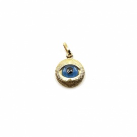 COLGANTE ORO 18KT OJO TURCO CHICO PESO G0,90 D11MM