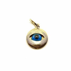 COLGANTE ORO 18KT OJO TURCO MEDIANO PESO G1,05 D13MM