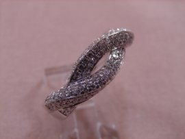 ANILLO ORO 18KT  BRILLANTES H-SI 144P 0,66KT PESO 6,10G D8,5MM