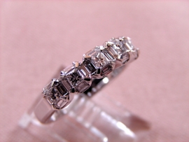 ANILLO ORO 18KT BRILLANTES V-HS 0,77KT 25P PESO 5,10G D5MM