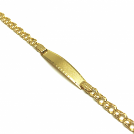 ESCLAVA ORO 18KT HUNGARINA 17CM D6,5MM PESO G2,35