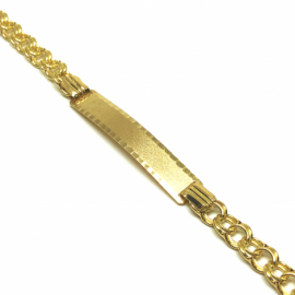 ESCLAVA ORO 18KT HUNGARINA 19CM D7,25MM PESO G5,1