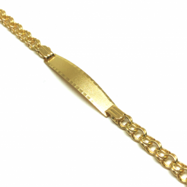 ESCLAVA ORO 18KT HUNGARINA 16CM D6,5MM PESO G2,9