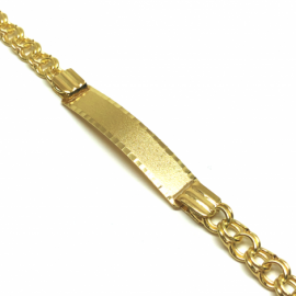 ESCLAVA ORO 18KT HUNGARINA 19CM D8,5MM PESO G6,8