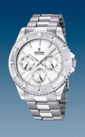 FESTINA SEÑORA MULTIFUNCIÓN ACERO