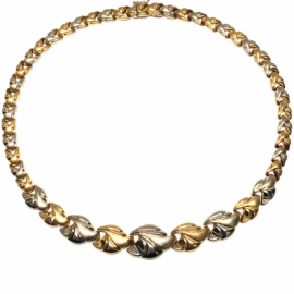 GARGANTILLA ORO 18KT BICOLOR 45CM D18X5MM PESO G39,45