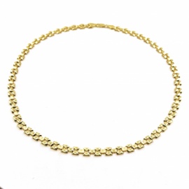 GARGANTILLA ORO 18KT PANTER 45CM D5,5X1,80MM PESO 15,65